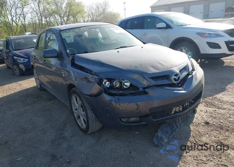 2008 Mazda Mazda3 S Sport из США, поврежденный, VIN JM1BK343281145961